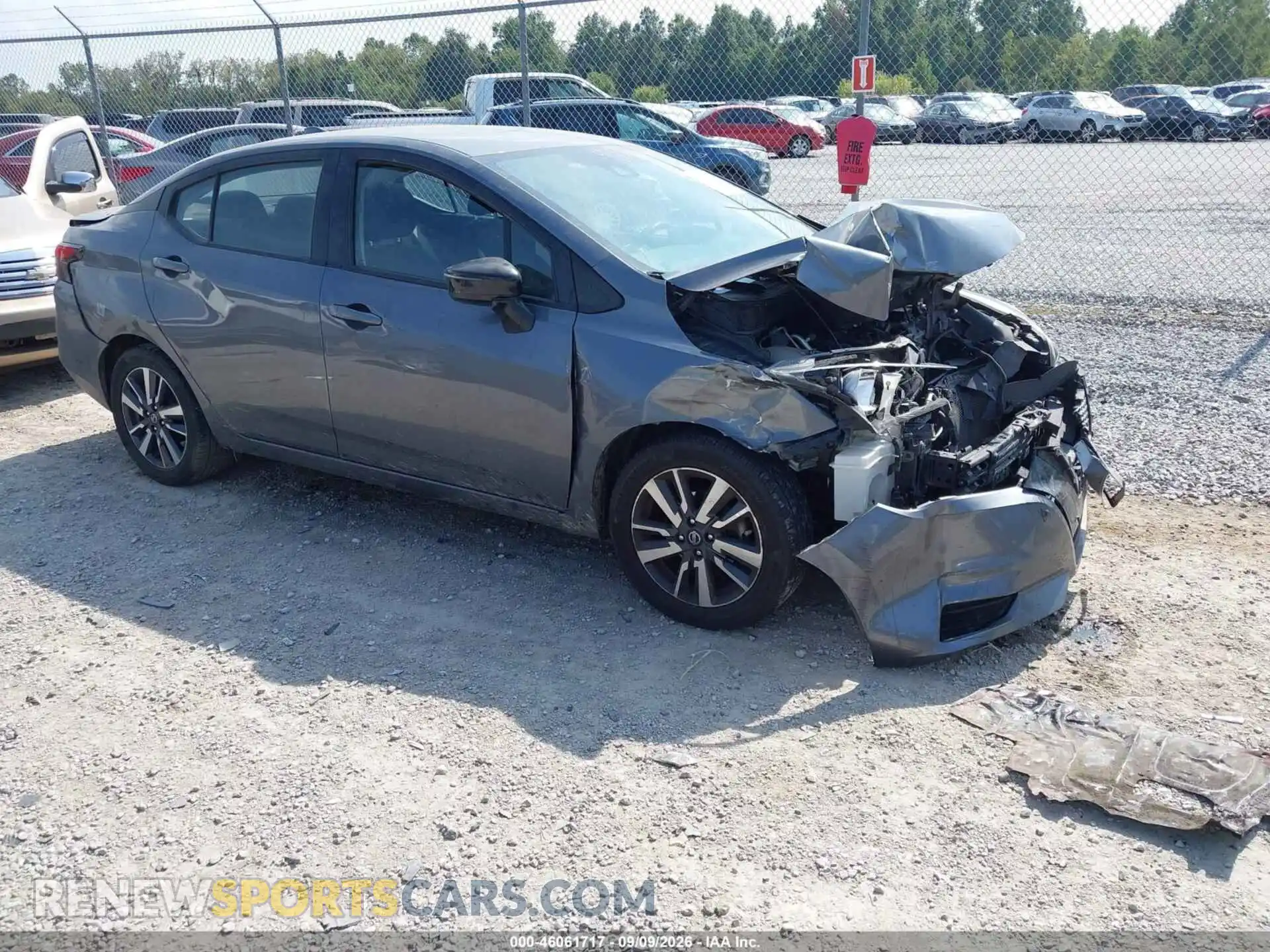 1 Photograph of a damaged car 3N1CN8EV7ML826096 NISSAN VERSA 2021