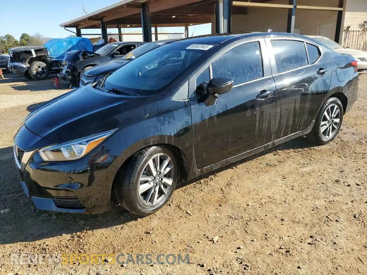 1 Photograph of a damaged car 3N1CN8EV7ML826535 NISSAN VERSA 2021