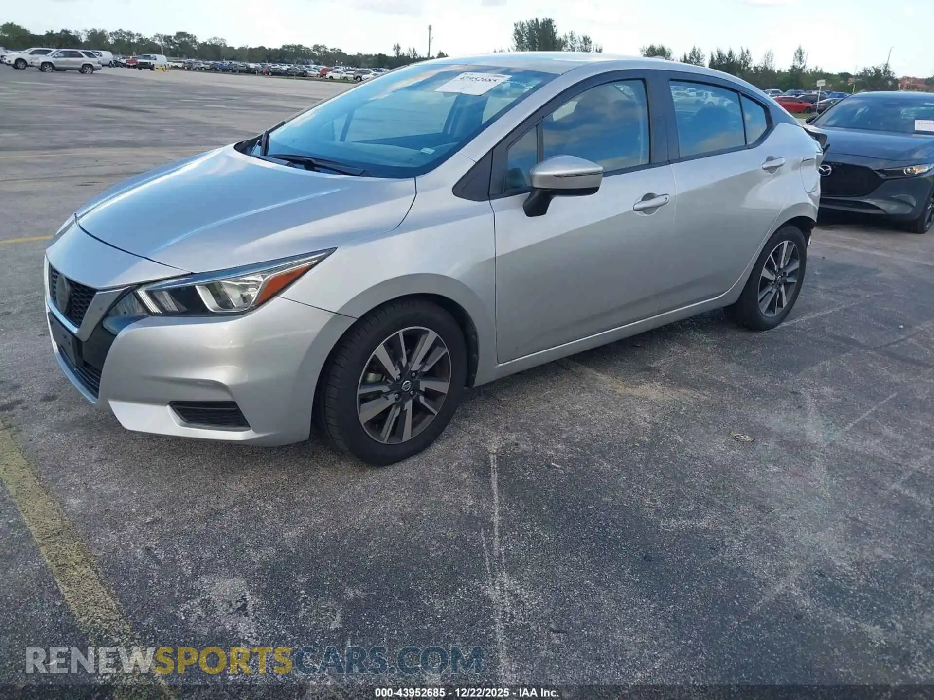 2 Photograph of a damaged car 3N1CN8EV7ML829354 NISSAN VERSA 2021