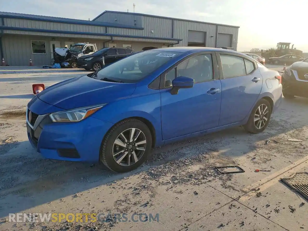 1 Фотография поврежденного автомобиля 3N1CN8EV7ML831136 NISSAN VERSA 2021