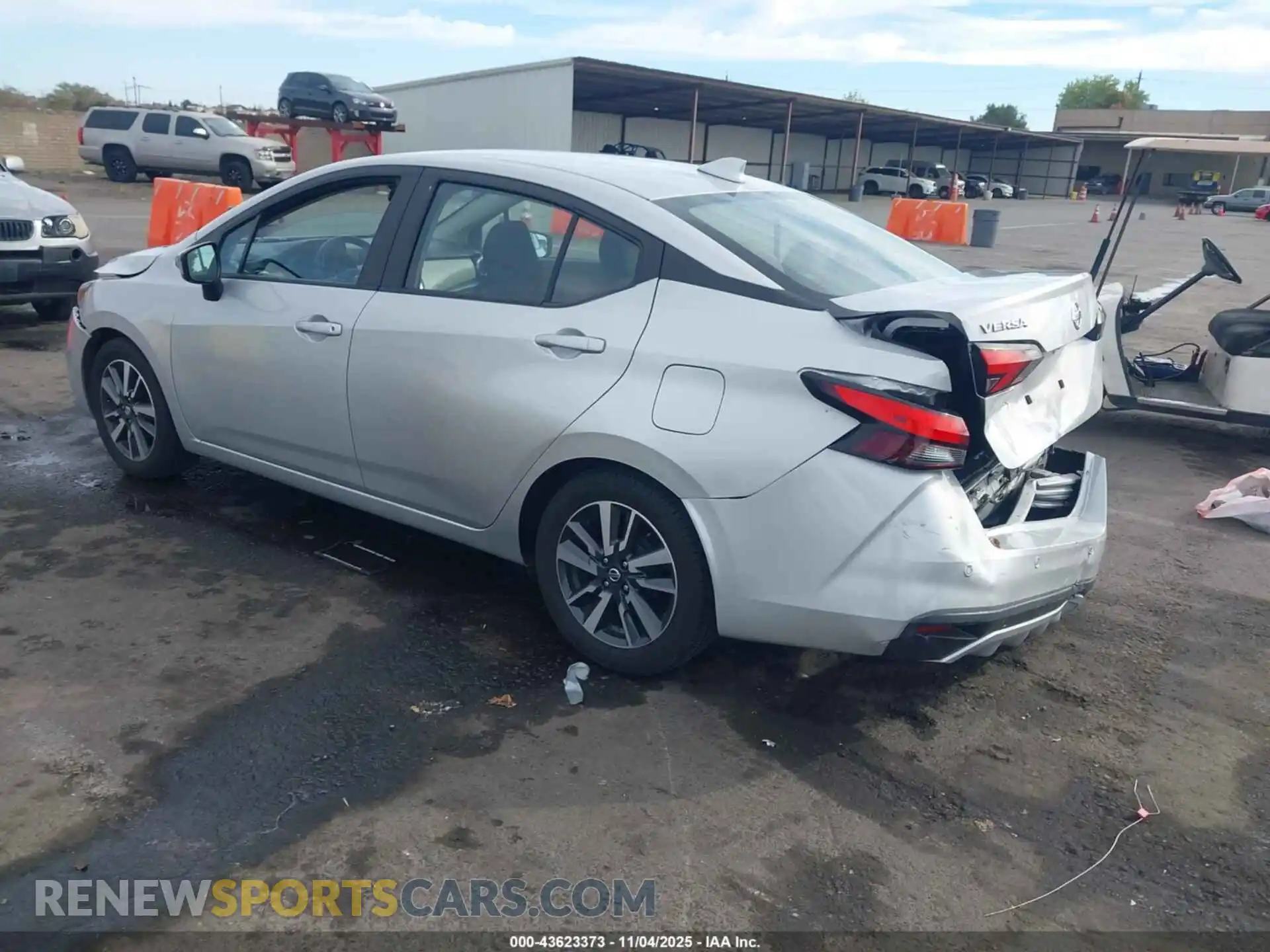 3 Photograph of a damaged car 3N1CN8EV7ML834960 NISSAN VERSA 2021