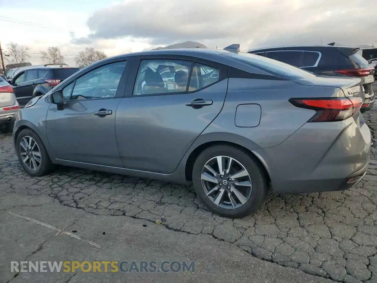 2 Photograph of a damaged car 3N1CN8EV7ML846199 NISSAN VERSA 2021