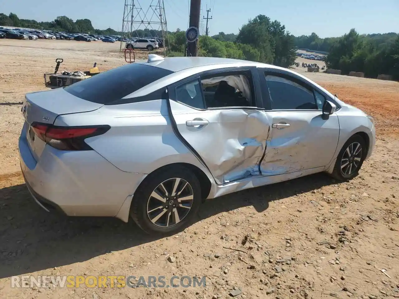 3 Photograph of a damaged car 3N1CN8EV7ML848311 NISSAN VERSA 2021