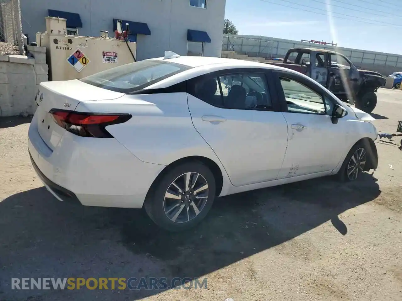 3 Photograph of a damaged car 3N1CN8EV7ML855601 NISSAN VERSA 2021