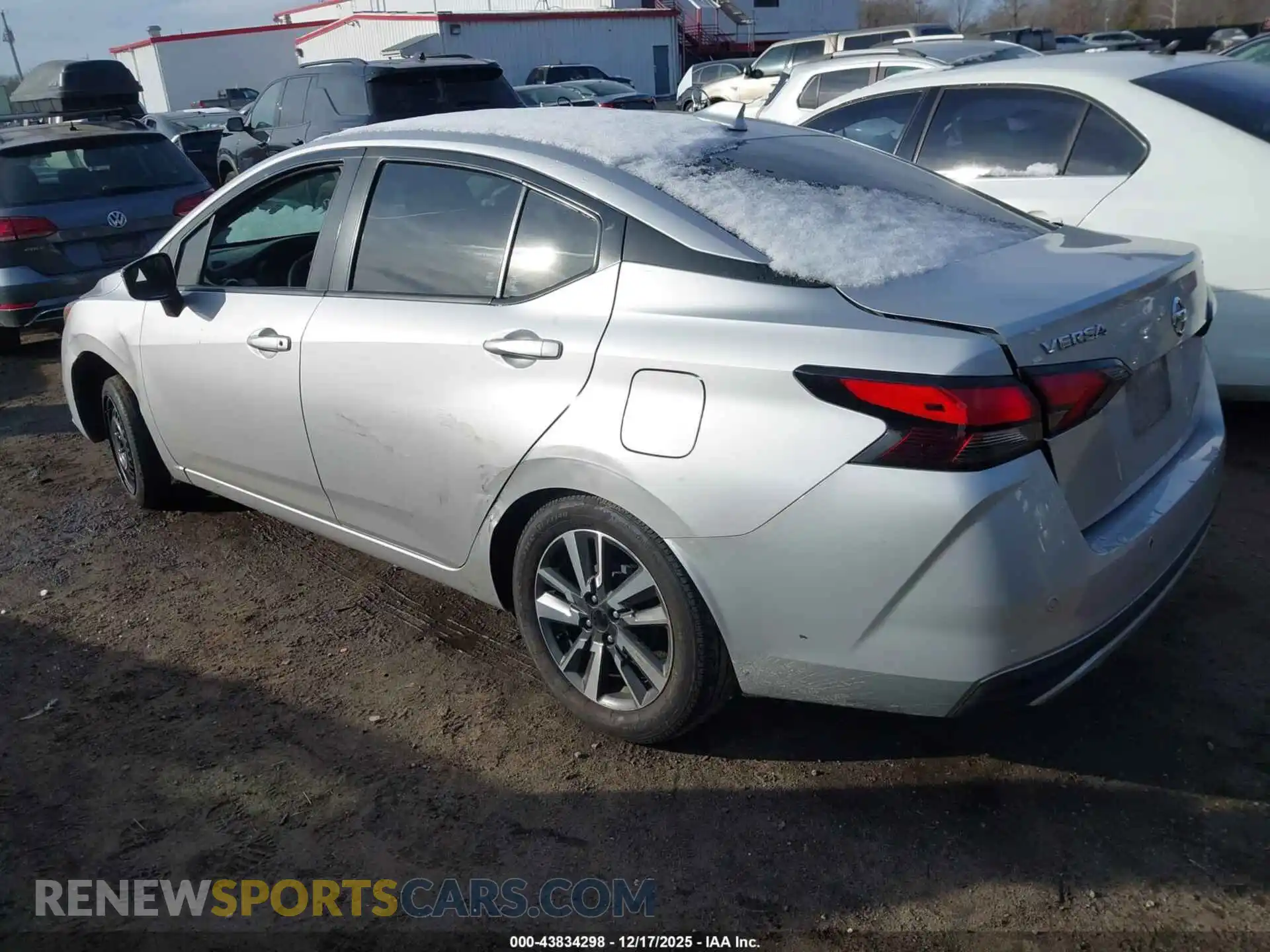 3 Photograph of a damaged car 3N1CN8EV7ML857140 NISSAN VERSA 2021