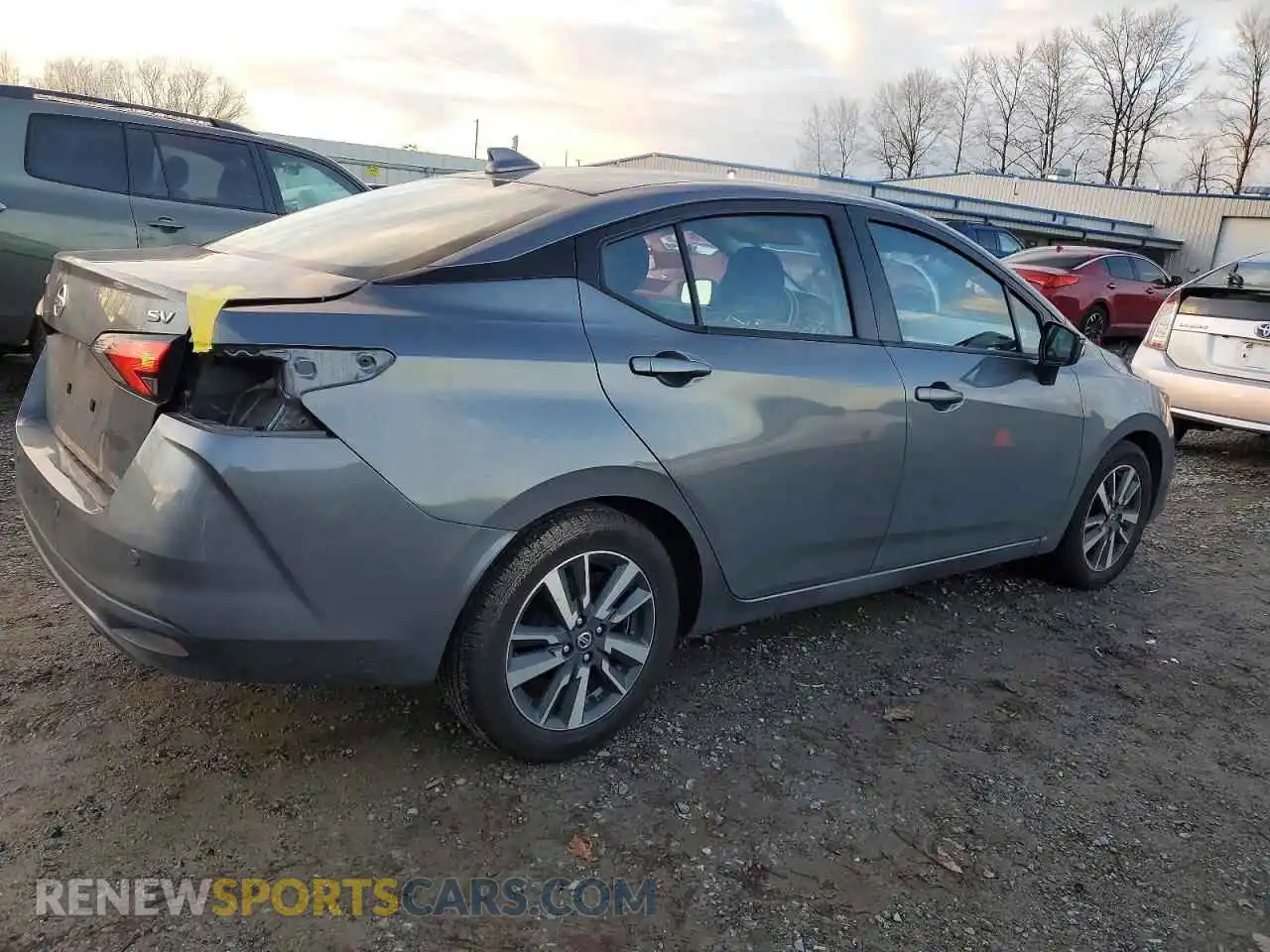 3 Photograph of a damaged car 3N1CN8EV7ML861737 NISSAN VERSA 2021