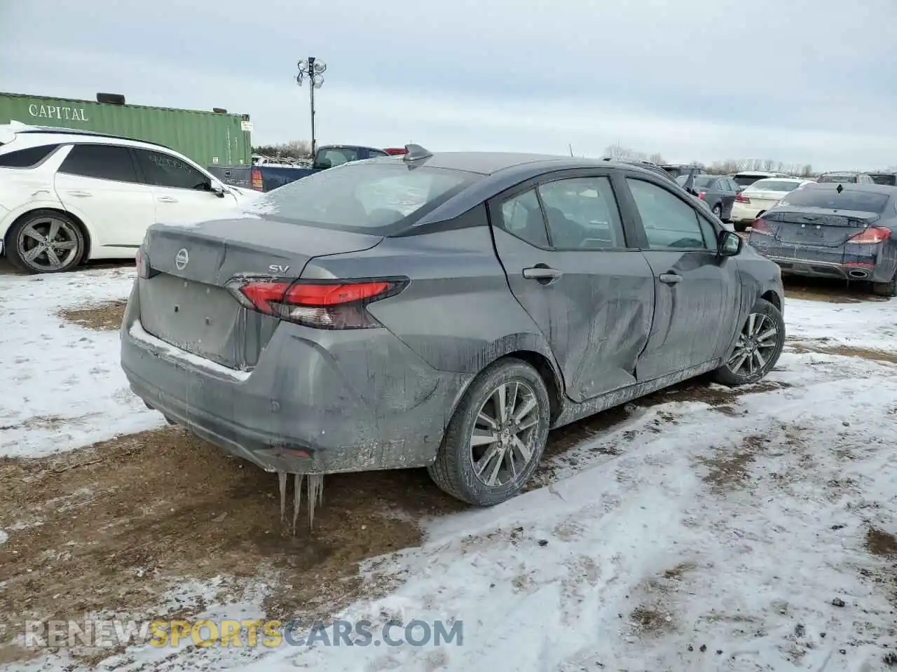 3 Photograph of a damaged car 3N1CN8EV7ML870194 NISSAN VERSA 2021