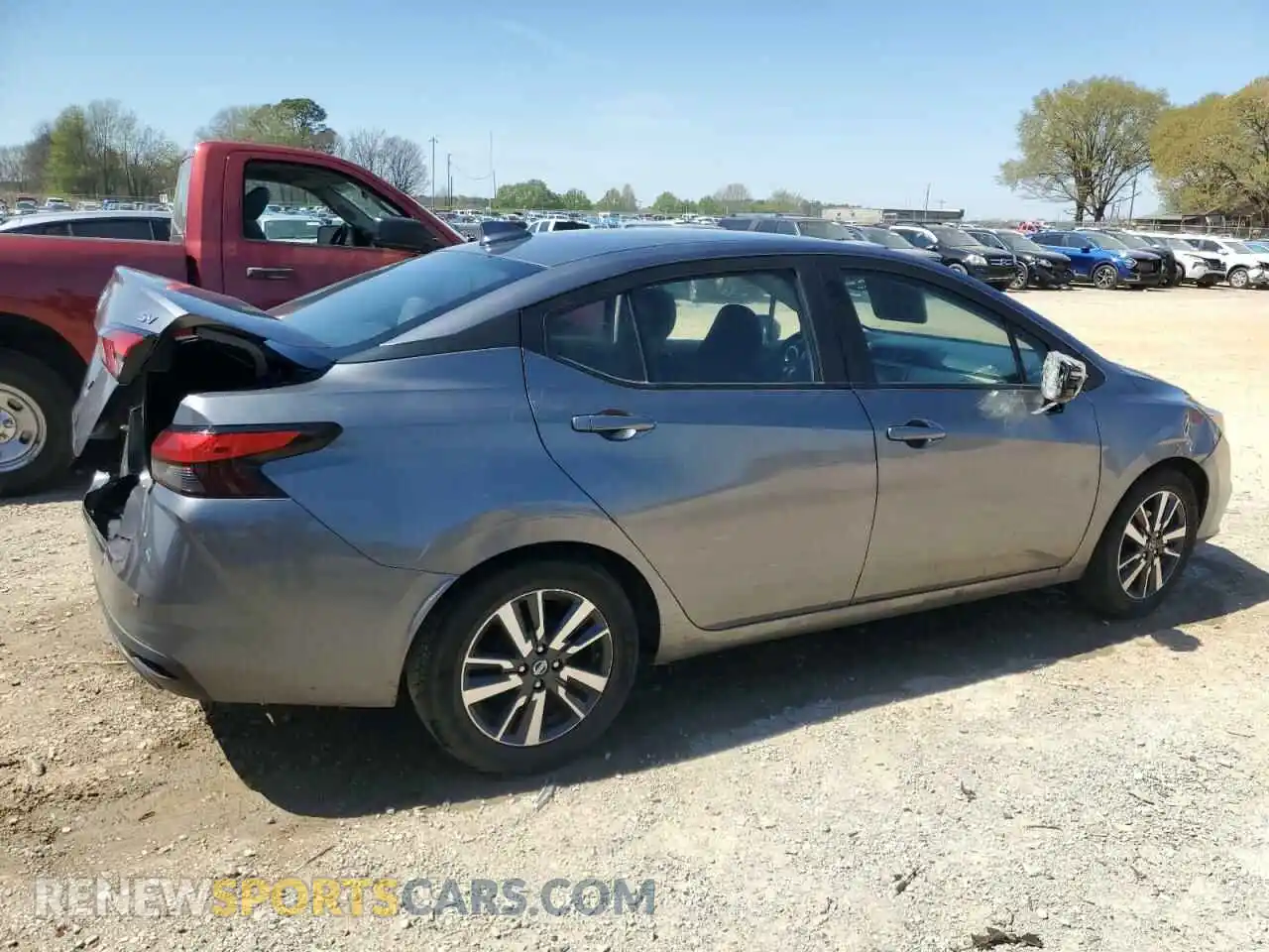 3 Photograph of a damaged car 3N1CN8EV7ML871247 NISSAN VERSA 2021