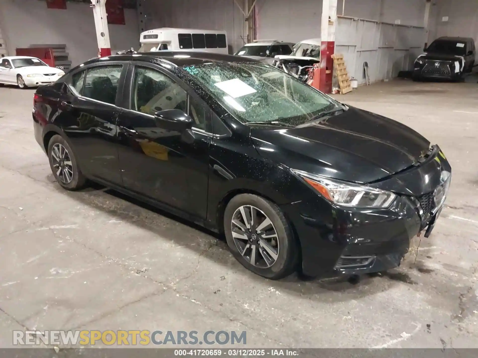 1 Photograph of a damaged car 3N1CN8EV7ML871717 NISSAN VERSA 2021