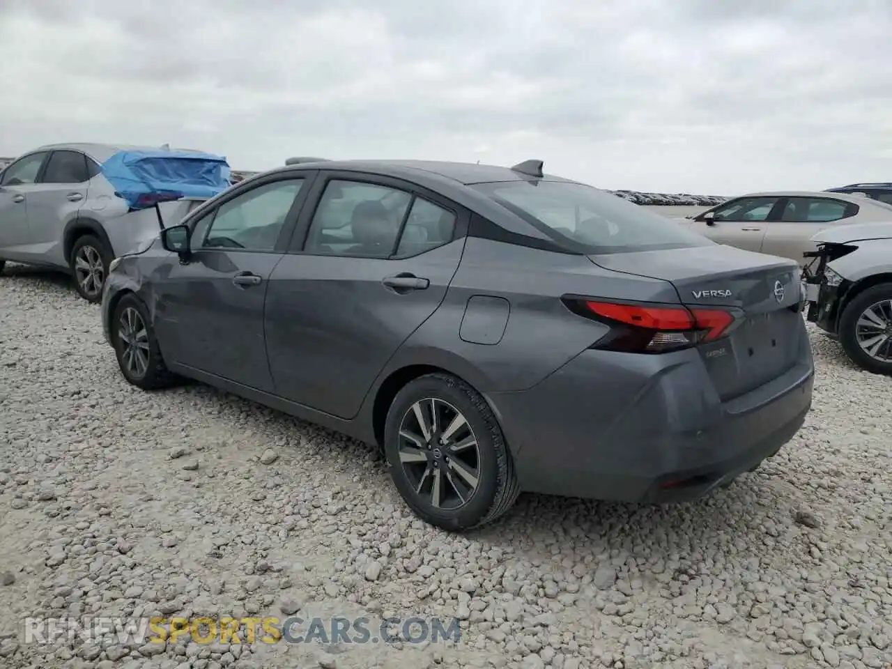 2 Photograph of a damaged car 3N1CN8EV7ML872981 NISSAN VERSA 2021