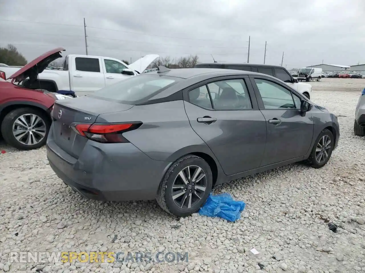 3 Photograph of a damaged car 3N1CN8EV7ML872981 NISSAN VERSA 2021