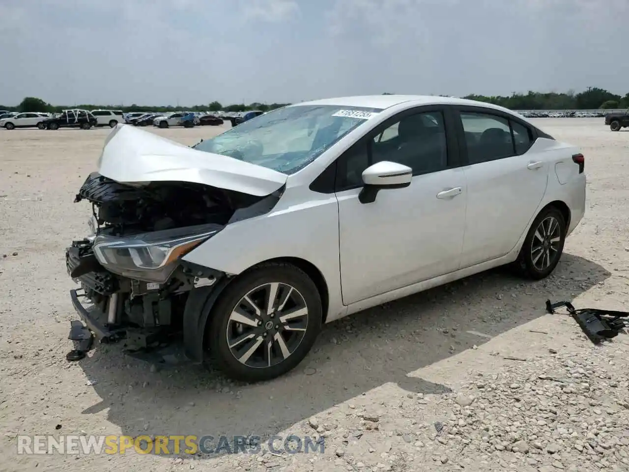 1 Photograph of a damaged car 3N1CN8EV7ML877601 NISSAN VERSA 2021