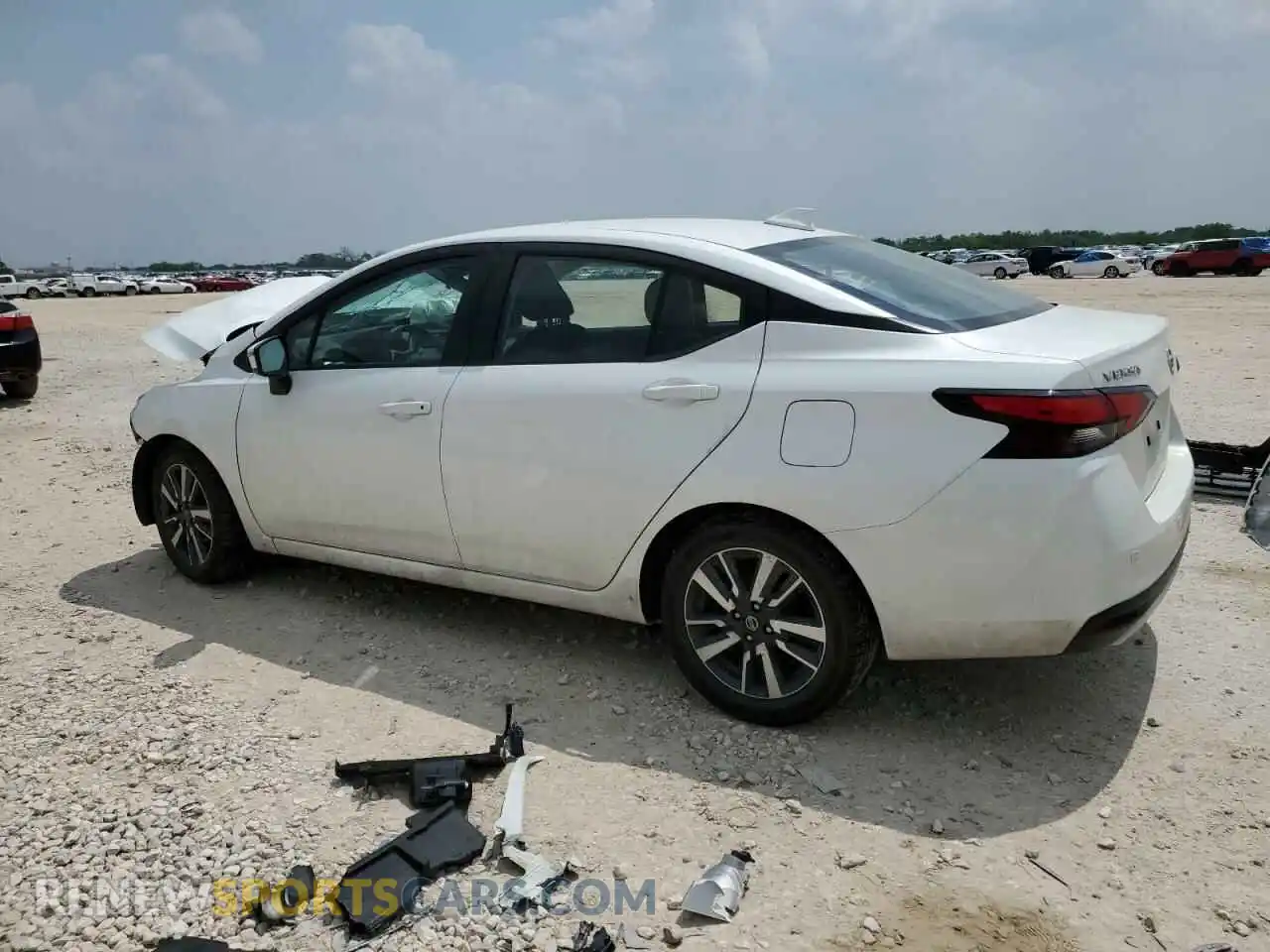2 Photograph of a damaged car 3N1CN8EV7ML877601 NISSAN VERSA 2021