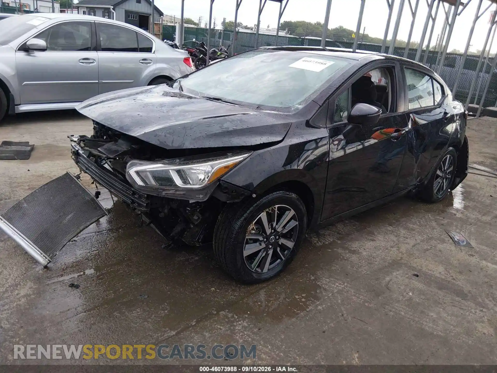 2 Photograph of a damaged car 3N1CN8EV7ML878618 NISSAN VERSA 2021