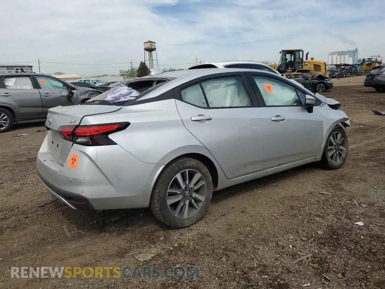 3 Photograph of a damaged car 3N1CN8EV7ML879218 NISSAN VERSA 2021