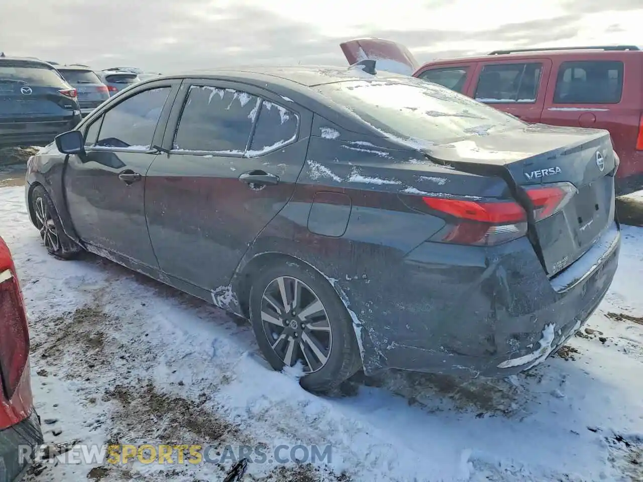2 Photograph of a damaged car 3N1CN8EV7ML886458 NISSAN VERSA 2021