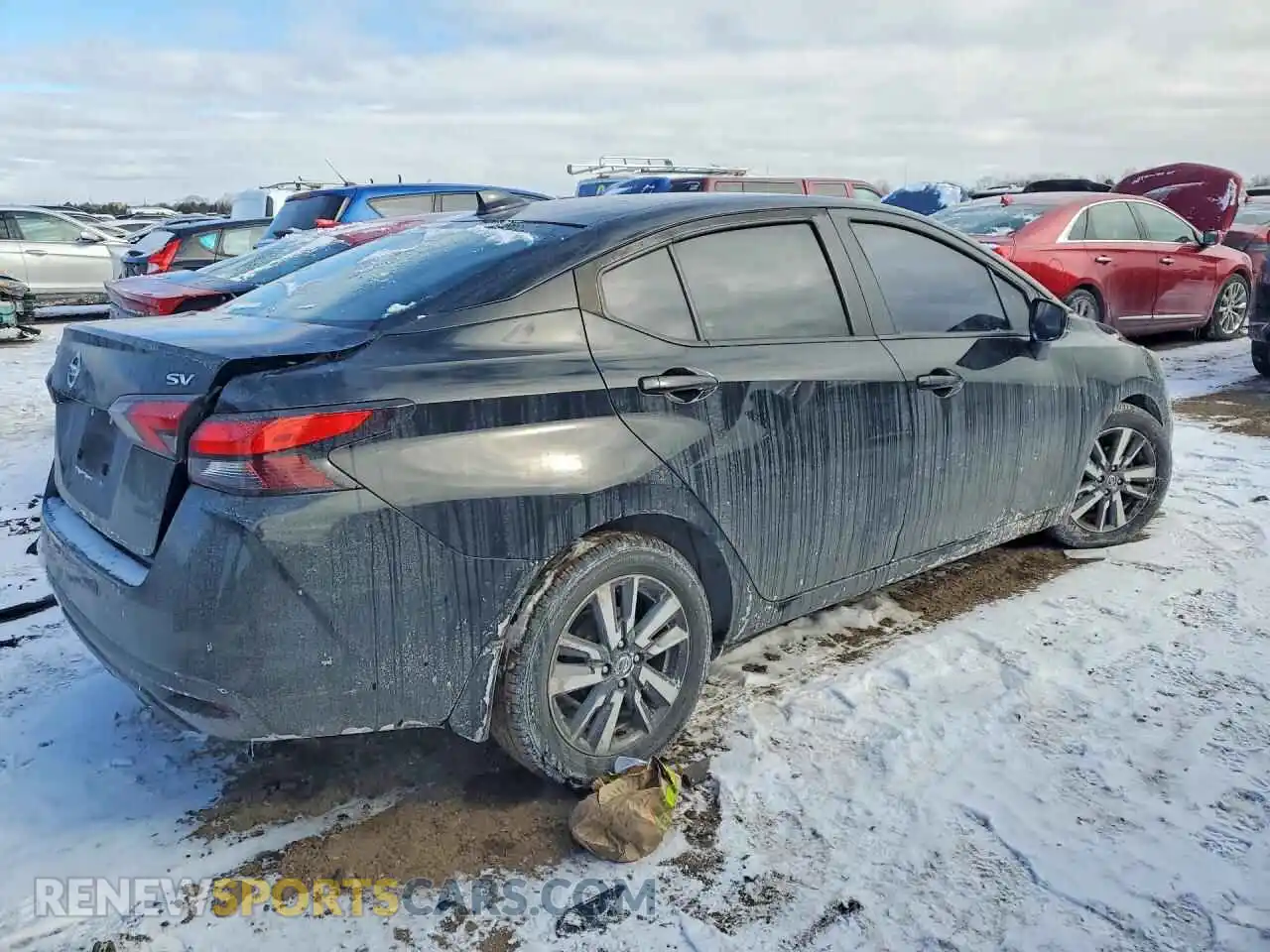 3 Photograph of a damaged car 3N1CN8EV7ML886458 NISSAN VERSA 2021