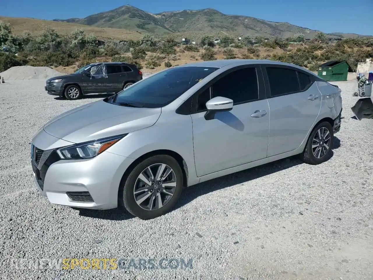1 Photograph of a damaged car 3N1CN8EV7ML912489 NISSAN VERSA 2021