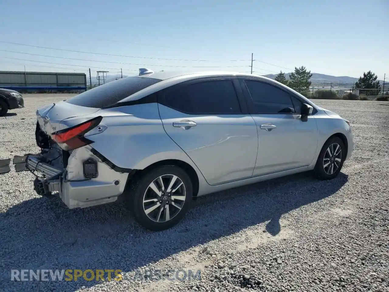 3 Photograph of a damaged car 3N1CN8EV7ML912489 NISSAN VERSA 2021