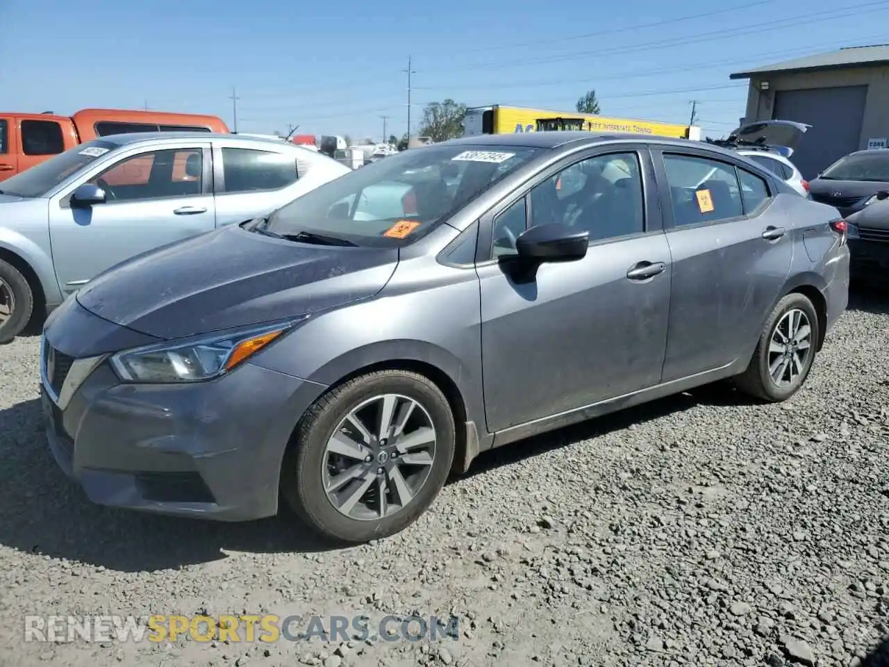 1 Photograph of a damaged car 3N1CN8EV7ML917952 NISSAN VERSA 2021