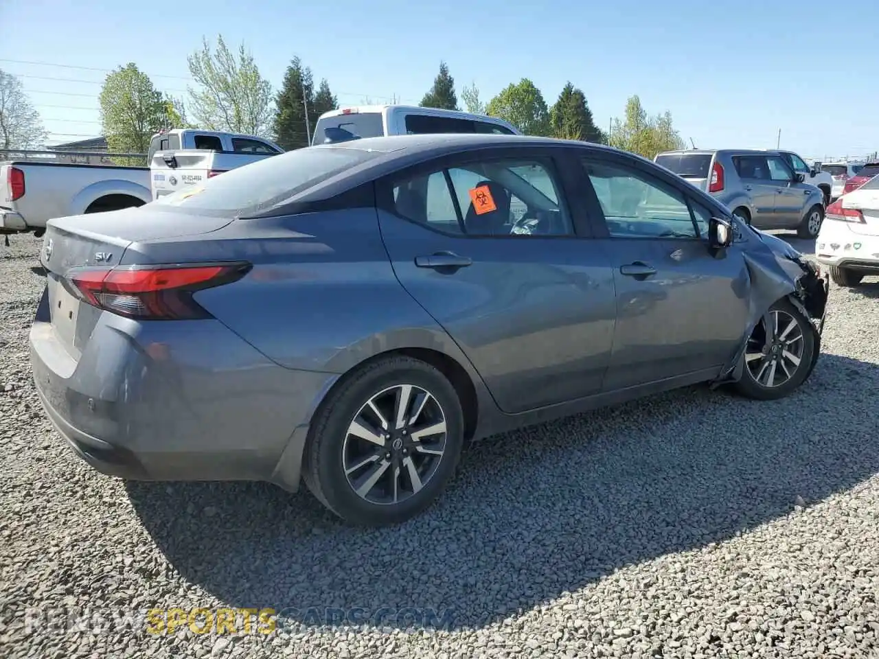 3 Photograph of a damaged car 3N1CN8EV7ML917952 NISSAN VERSA 2021