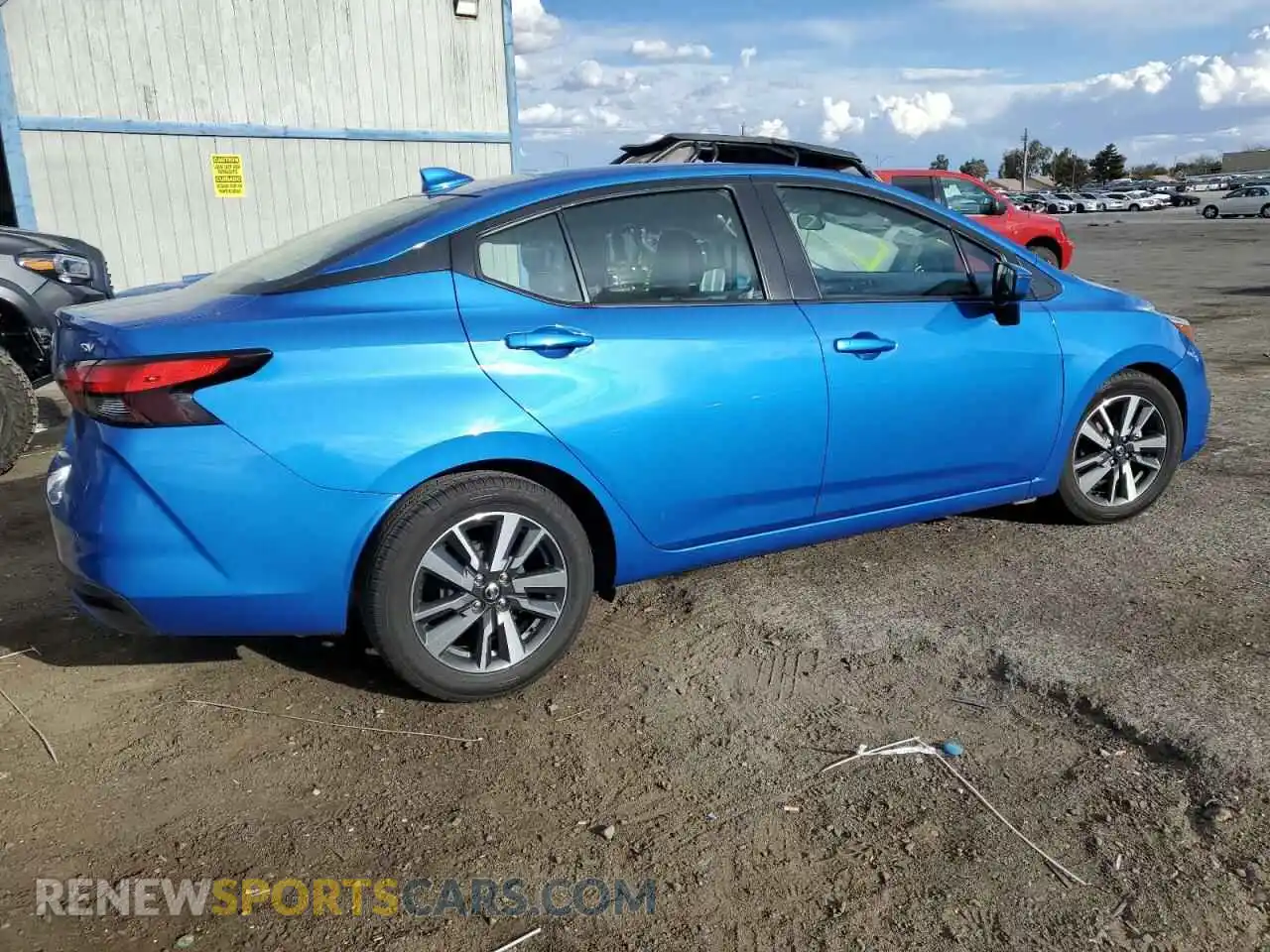 3 Photograph of a damaged car 3N1CN8EV8ML816645 NISSAN VERSA 2021