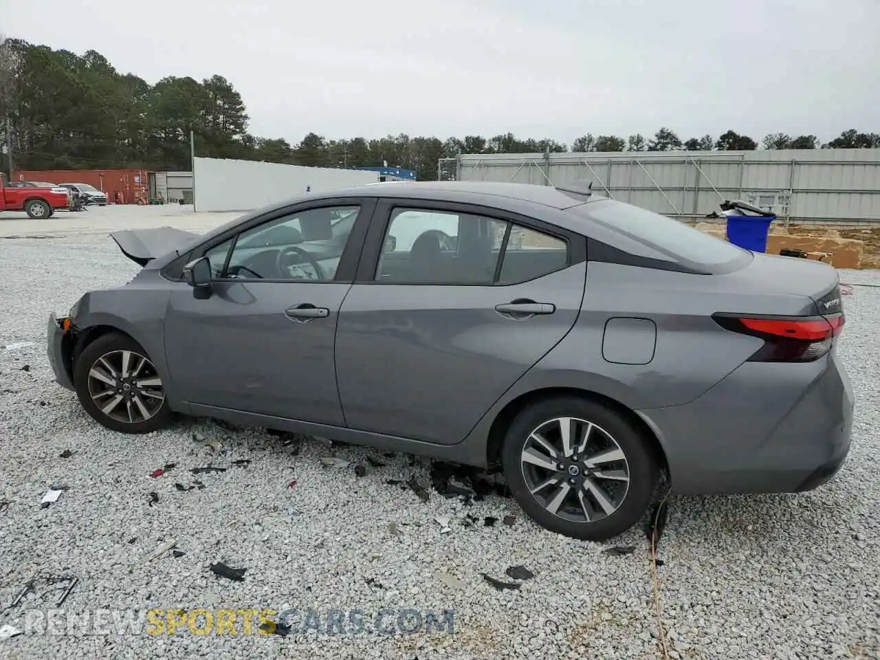 2 Photograph of a damaged car 3N1CN8EV8ML821070 NISSAN VERSA 2021