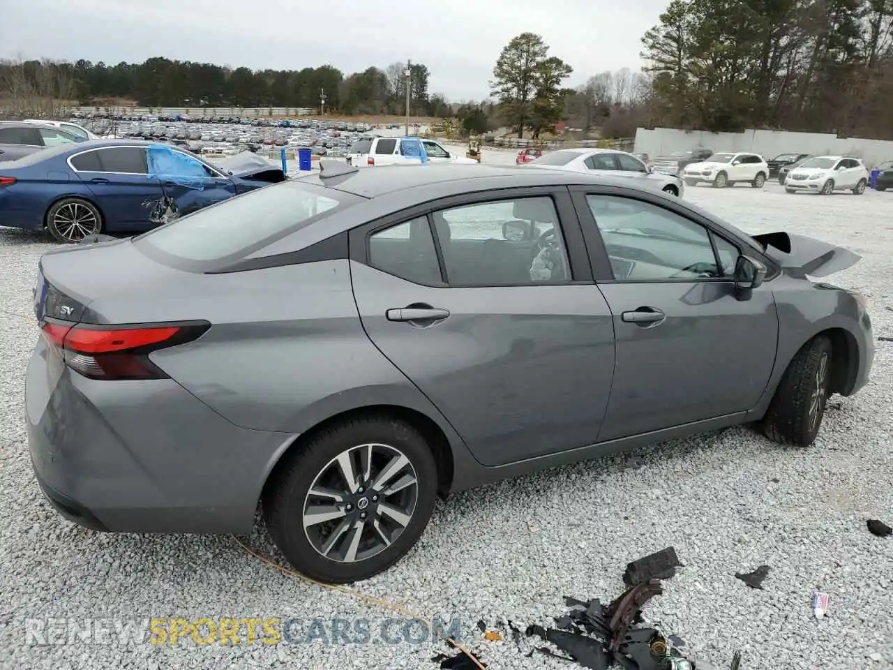 3 Photograph of a damaged car 3N1CN8EV8ML821070 NISSAN VERSA 2021
