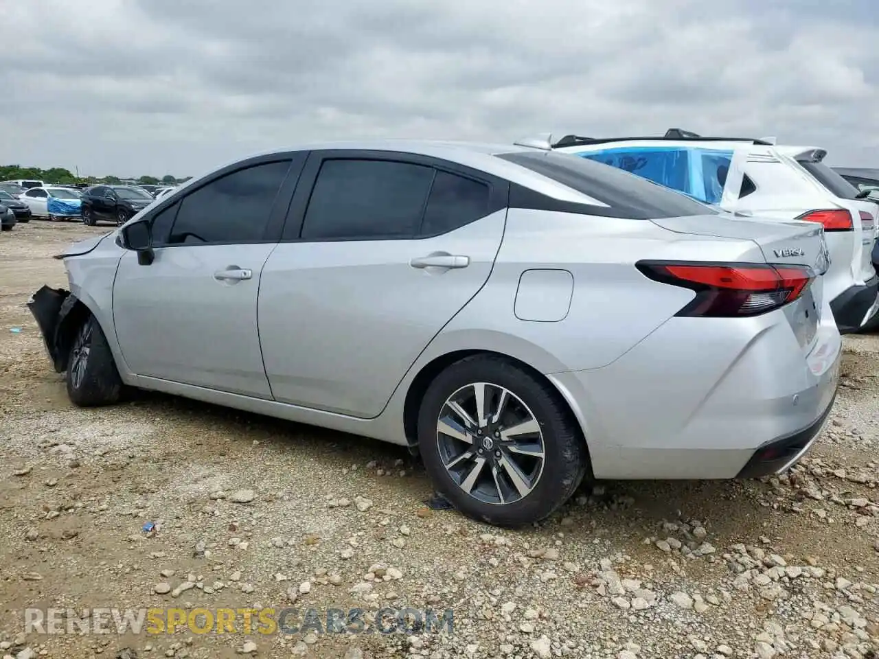 2 Photograph of a damaged car 3N1CN8EV8ML827953 NISSAN VERSA 2021