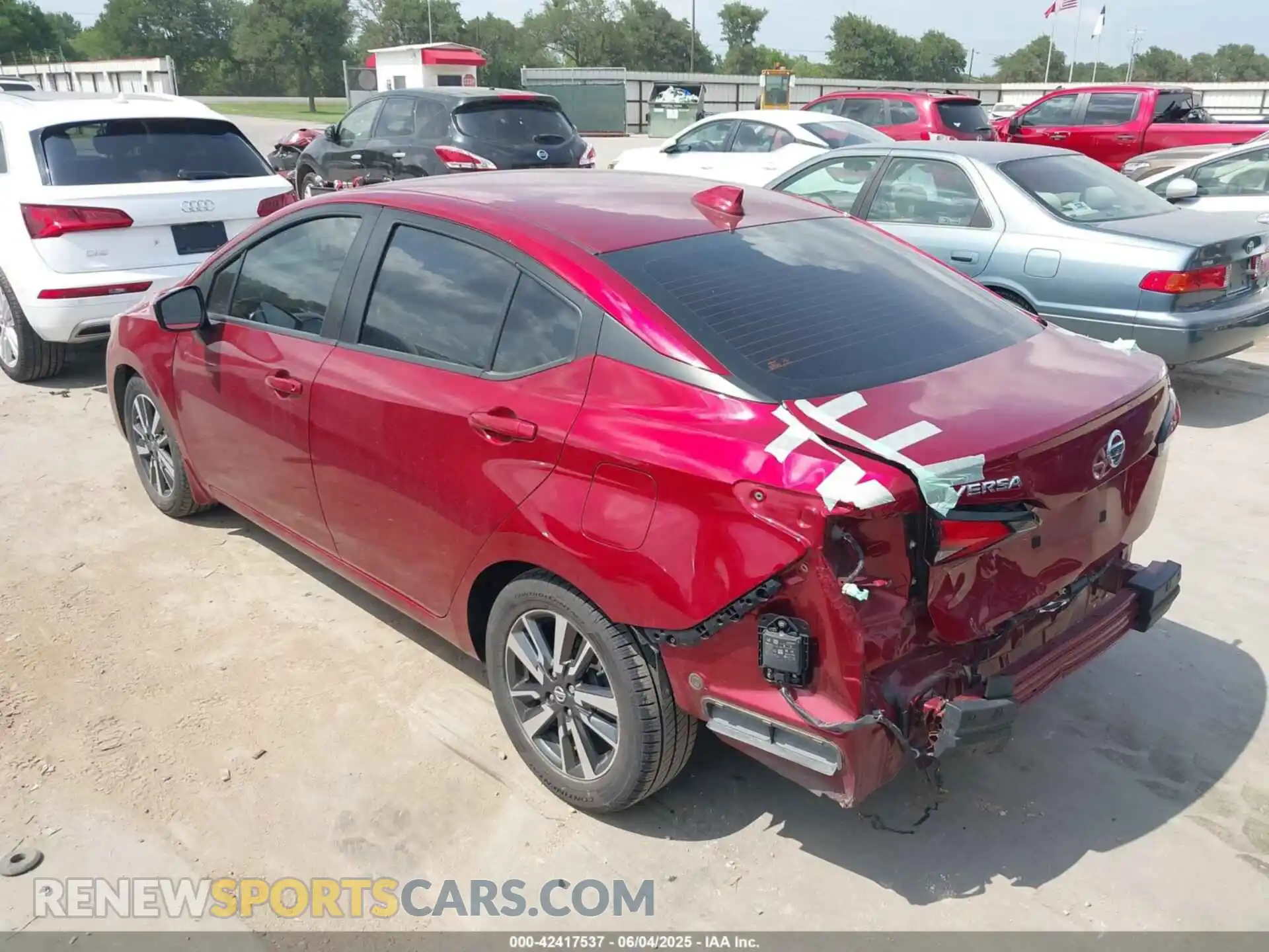 3 Photograph of a damaged car 3N1CN8EV8ML836362 NISSAN VERSA 2021