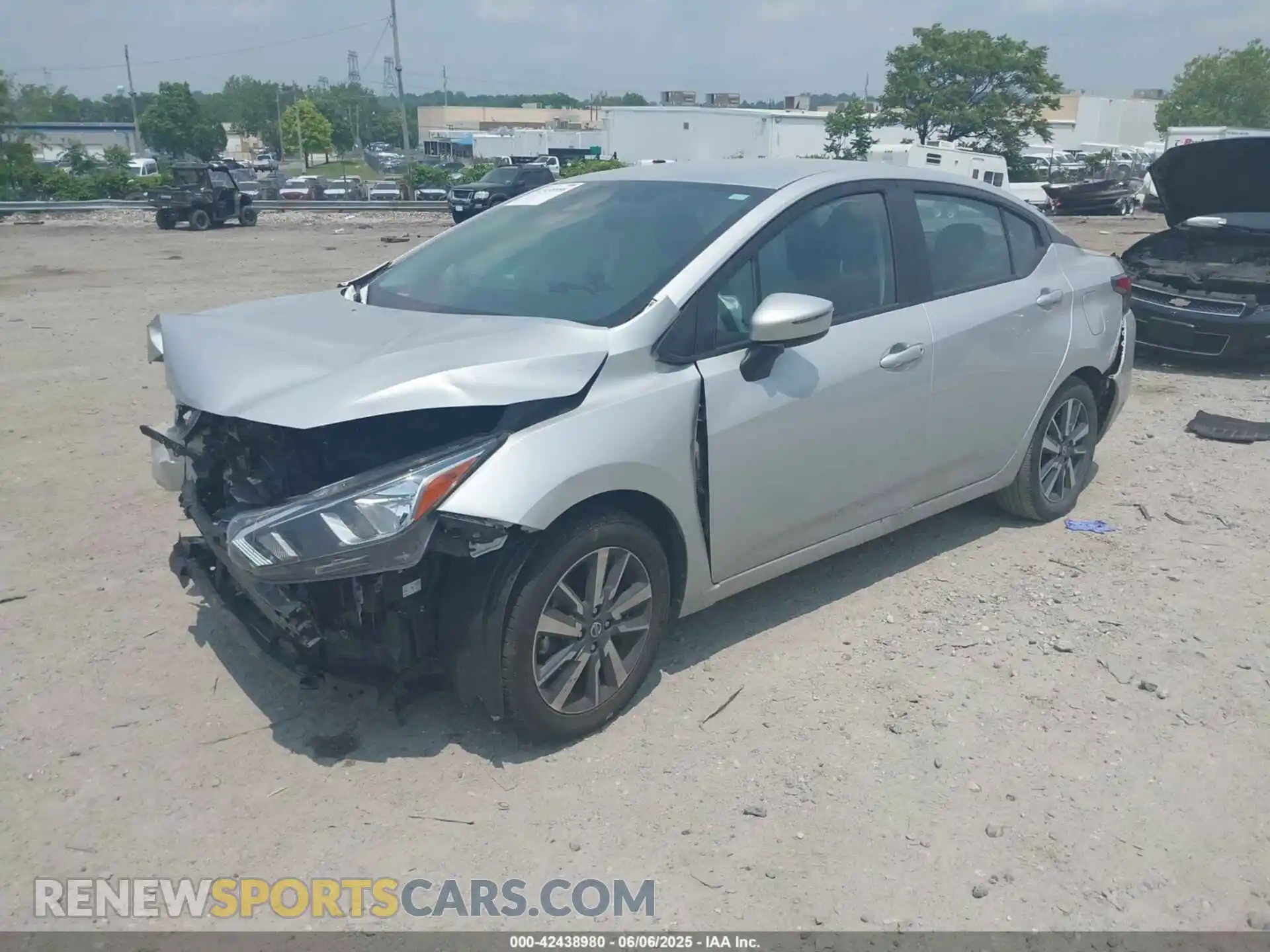 2 Photograph of a damaged car 3N1CN8EV8ML839987 NISSAN VERSA 2021