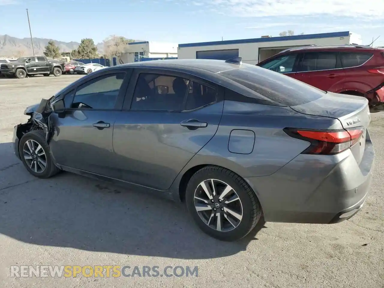 2 Photograph of a damaged car 3N1CN8EV8ML843408 NISSAN VERSA 2021