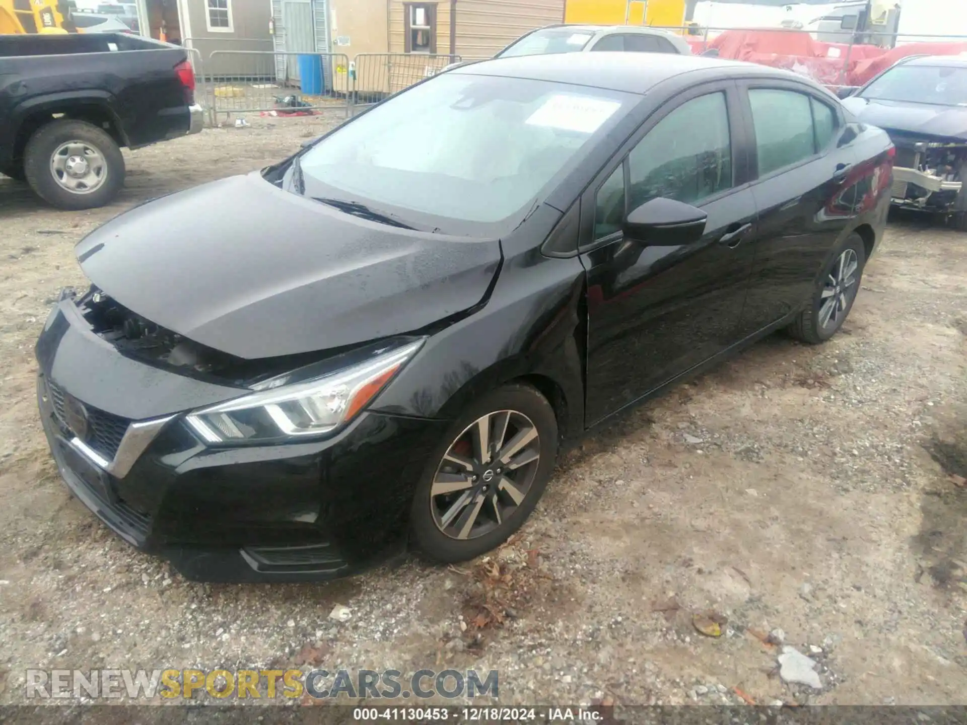 2 Photograph of a damaged car 3N1CN8EV8ML843991 NISSAN VERSA 2021