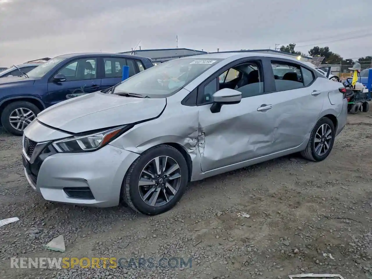 1 Photograph of a damaged car 3N1CN8EV8ML853193 NISSAN VERSA 2021