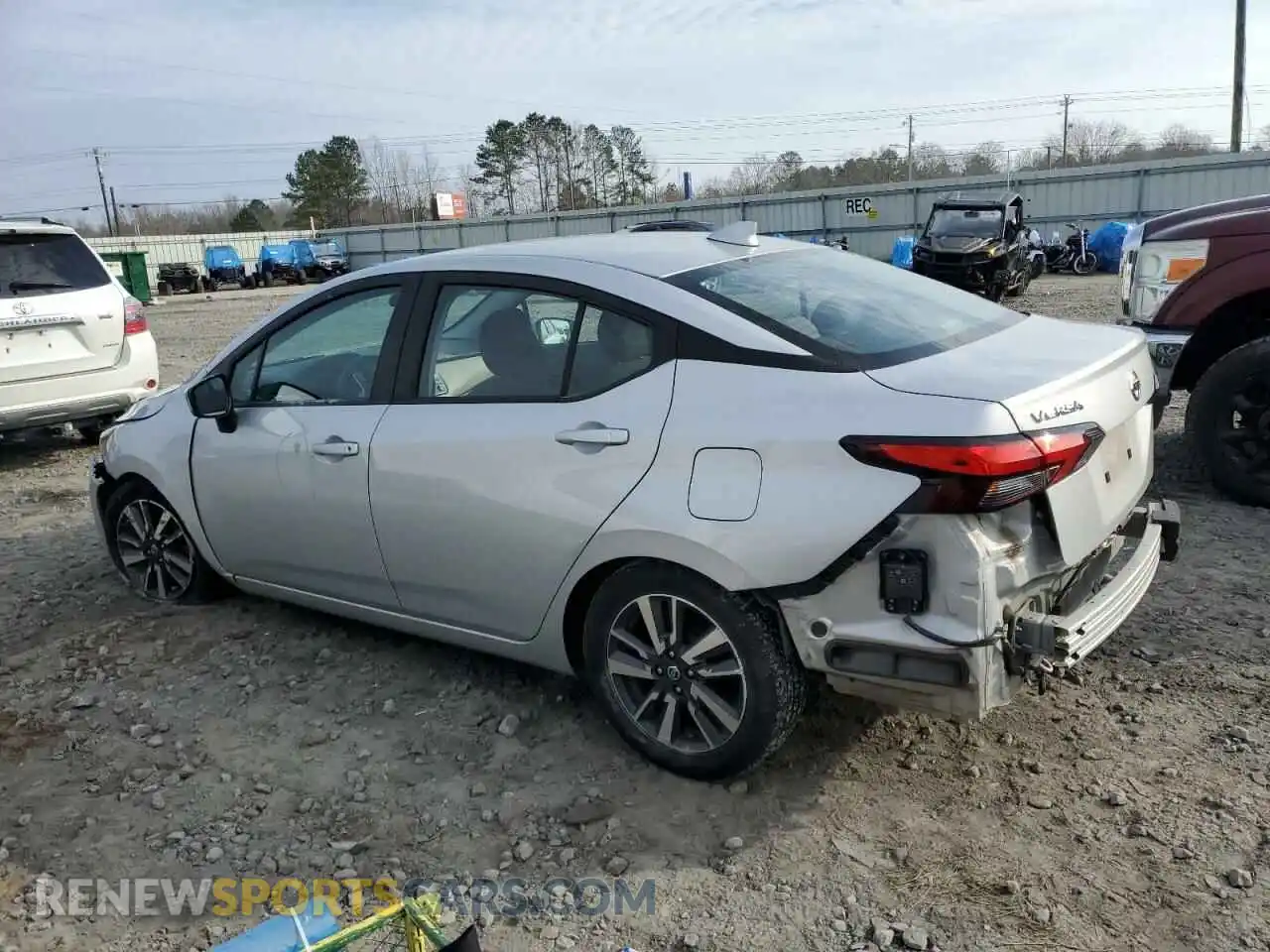 2 Photograph of a damaged car 3N1CN8EV8ML853422 NISSAN VERSA 2021