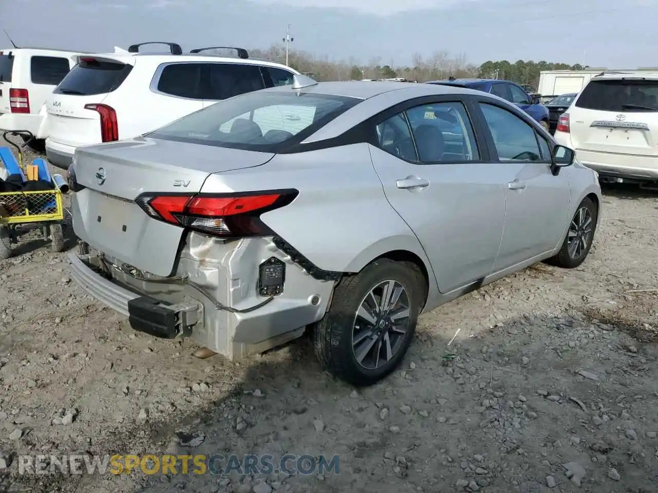 3 Photograph of a damaged car 3N1CN8EV8ML853422 NISSAN VERSA 2021