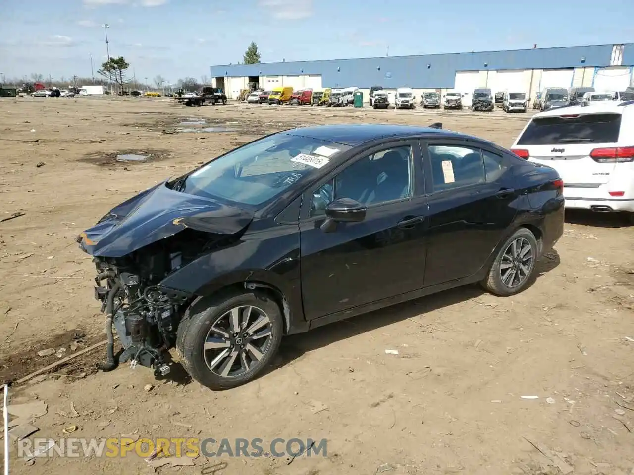 1 Photograph of a damaged car 3N1CN8EV8ML861035 NISSAN VERSA 2021