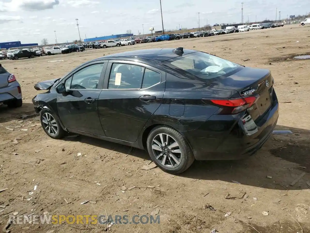 2 Photograph of a damaged car 3N1CN8EV8ML861035 NISSAN VERSA 2021
