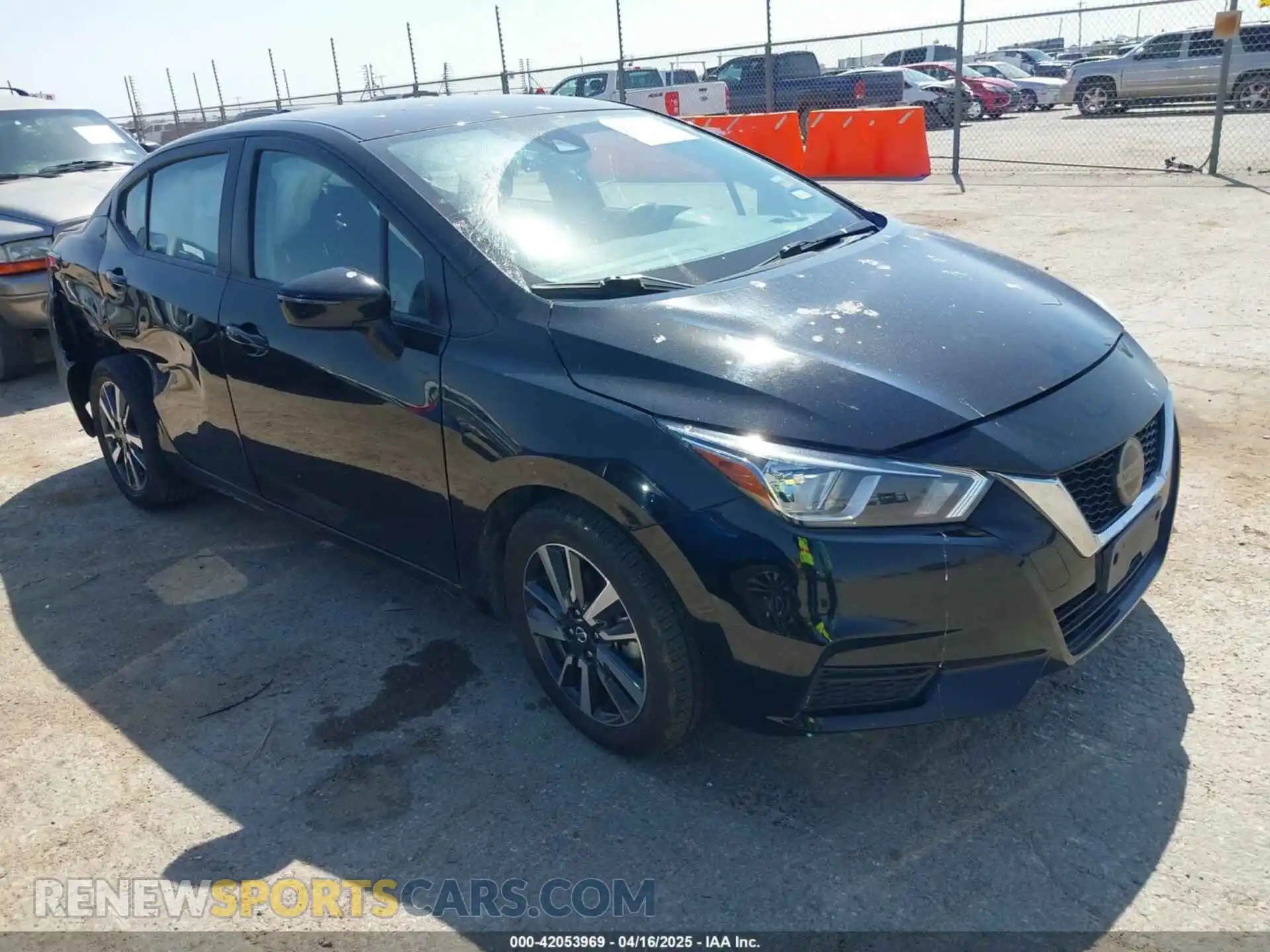 1 Photograph of a damaged car 3N1CN8EV8ML865859 NISSAN VERSA 2021