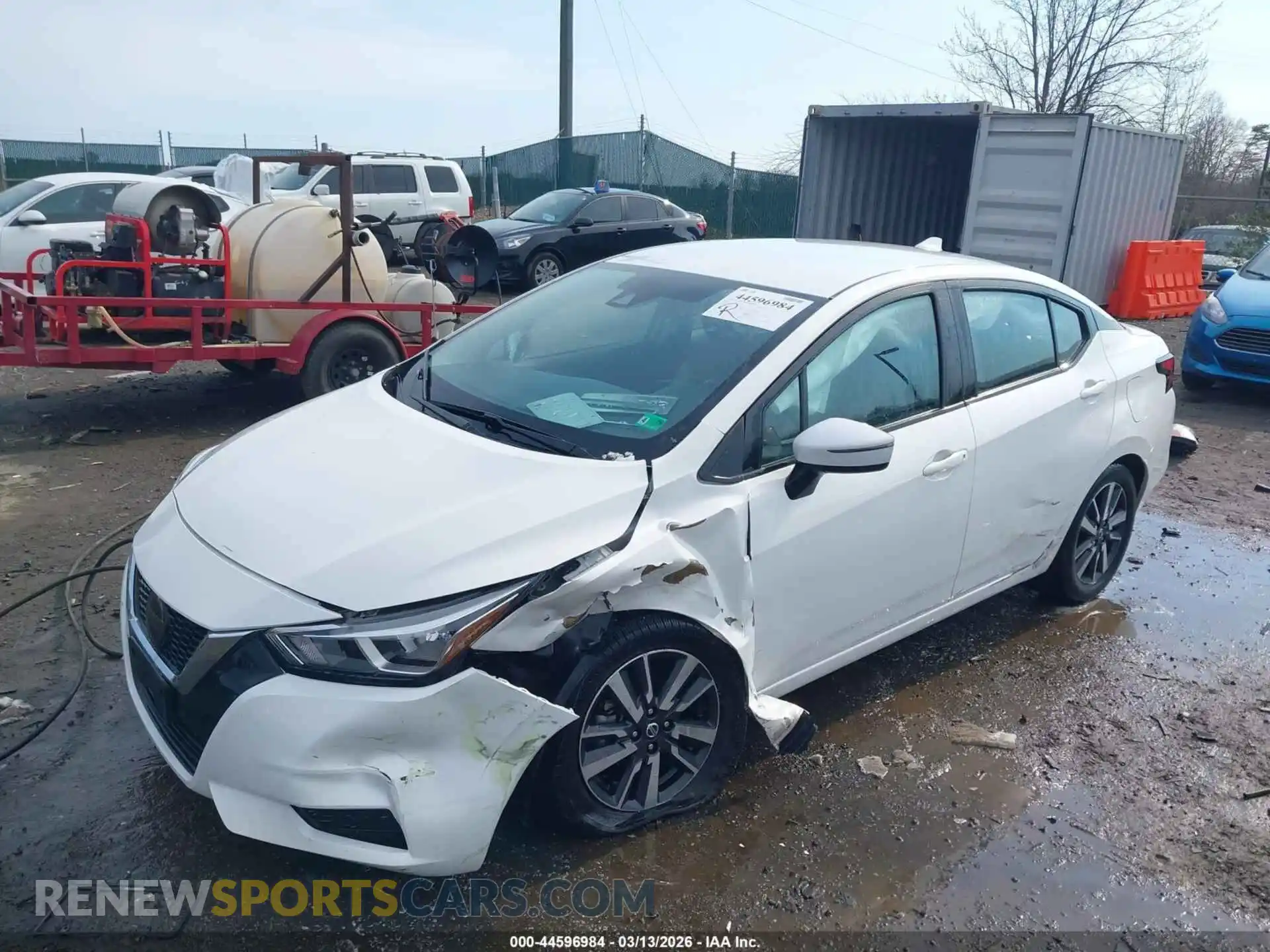 2 Photograph of a damaged car 3N1CN8EV8ML872973 NISSAN VERSA 2021
