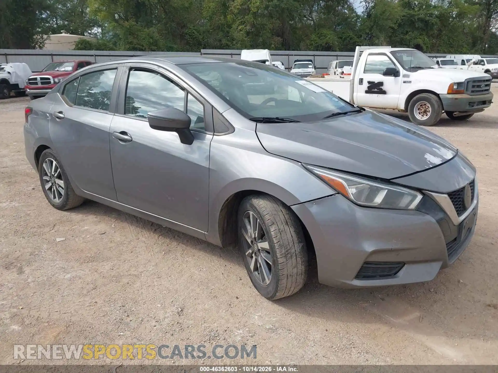 1 Photograph of a damaged car 3N1CN8EV8ML876070 NISSAN VERSA 2021