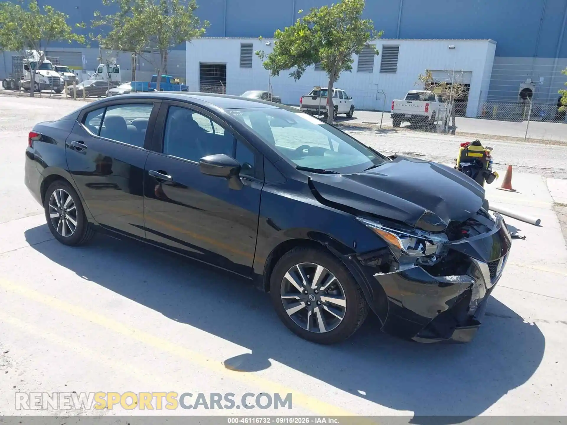 1 Photograph of a damaged car 3N1CN8EV8ML876490 NISSAN VERSA 2021