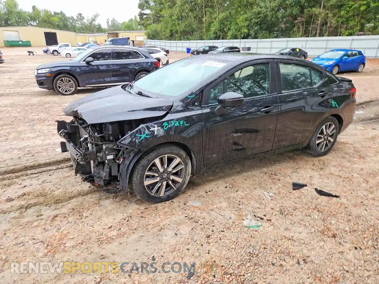 1 Фотография поврежденного автомобиля 3N1CN8EV8ML886470 NISSAN VERSA 2021
