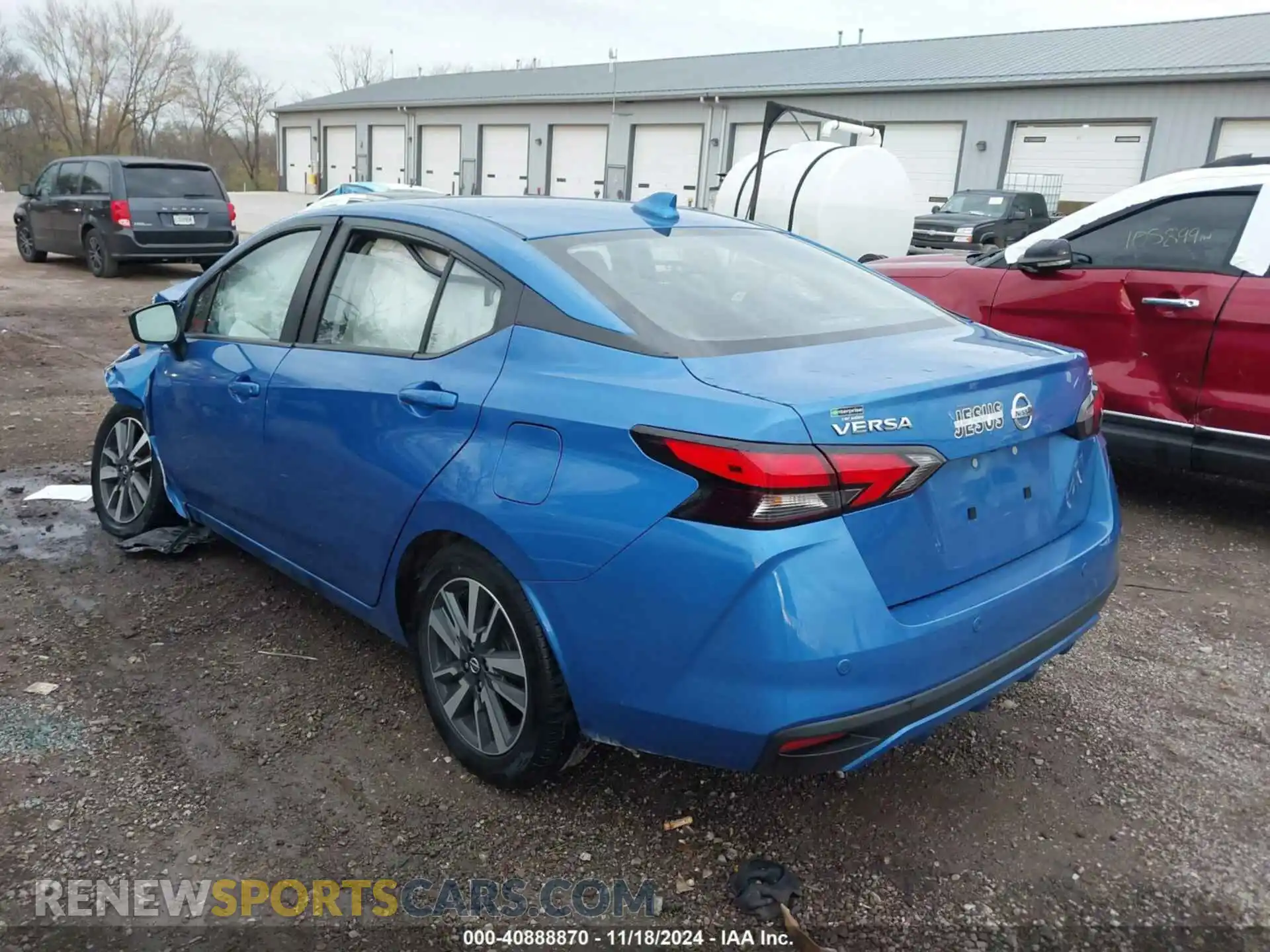 3 Photograph of a damaged car 3N1CN8EV8ML889966 NISSAN VERSA 2021