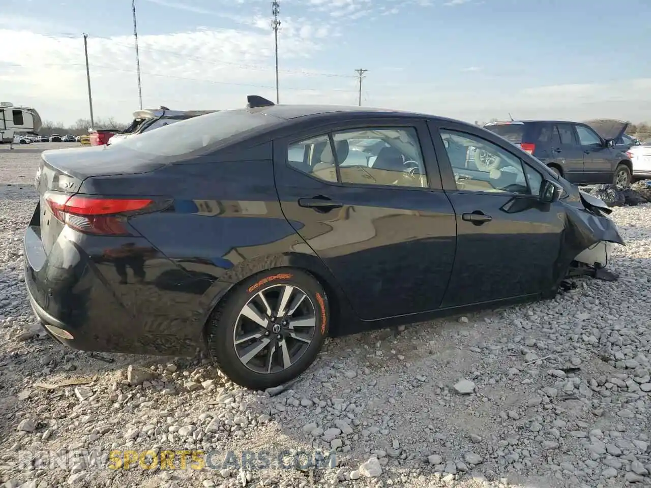 3 Photograph of a damaged car 3N1CN8EV8ML890616 NISSAN VERSA 2021