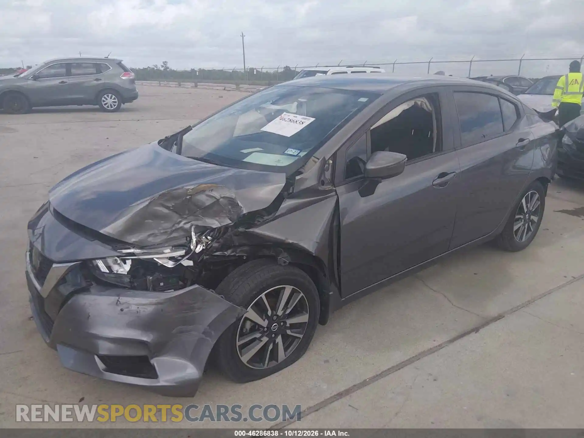 2 Photograph of a damaged car 3N1CN8EV8ML895699 NISSAN VERSA 2021