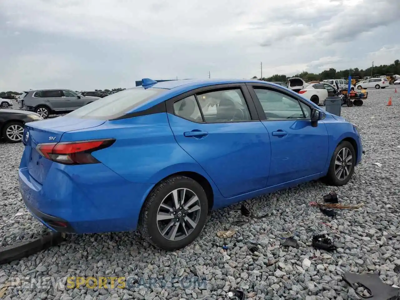 3 Photograph of a damaged car 3N1CN8EV8ML912842 NISSAN VERSA 2021