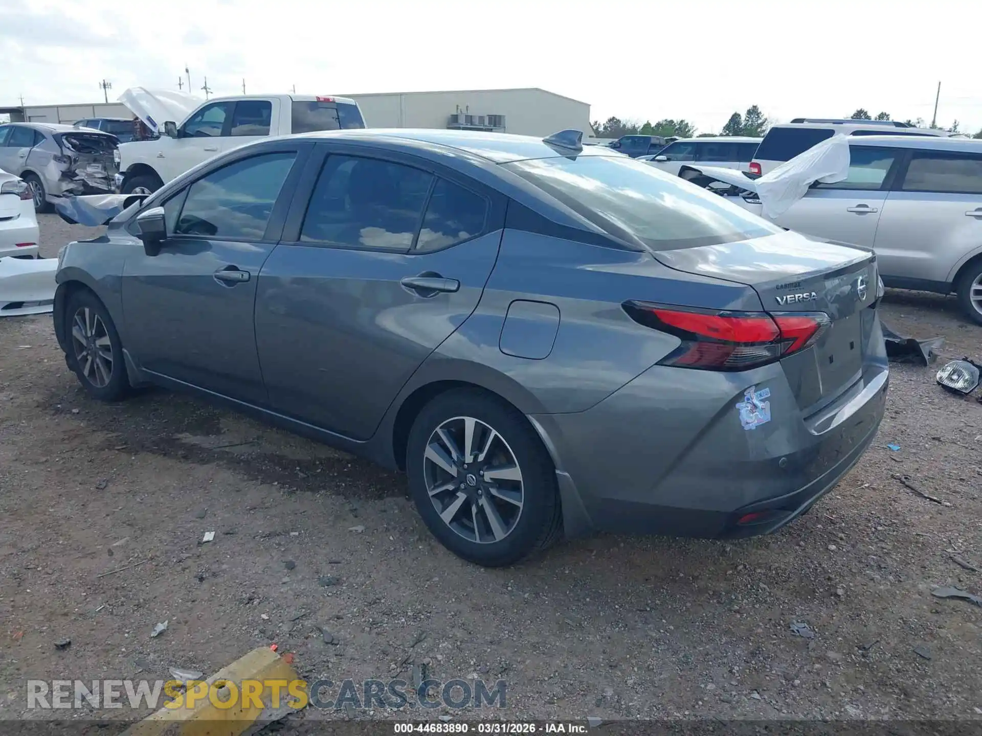 3 Photograph of a damaged car 3N1CN8EV8ML915059 NISSAN VERSA 2021