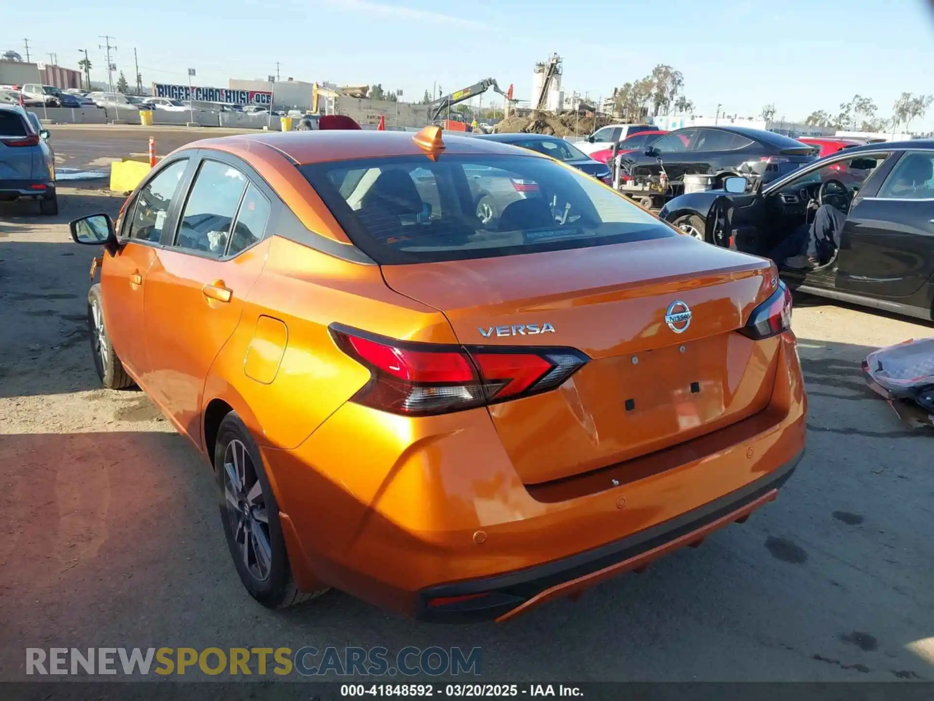 3 Photograph of a damaged car 3N1CN8EV8ML925137 NISSAN VERSA 2021