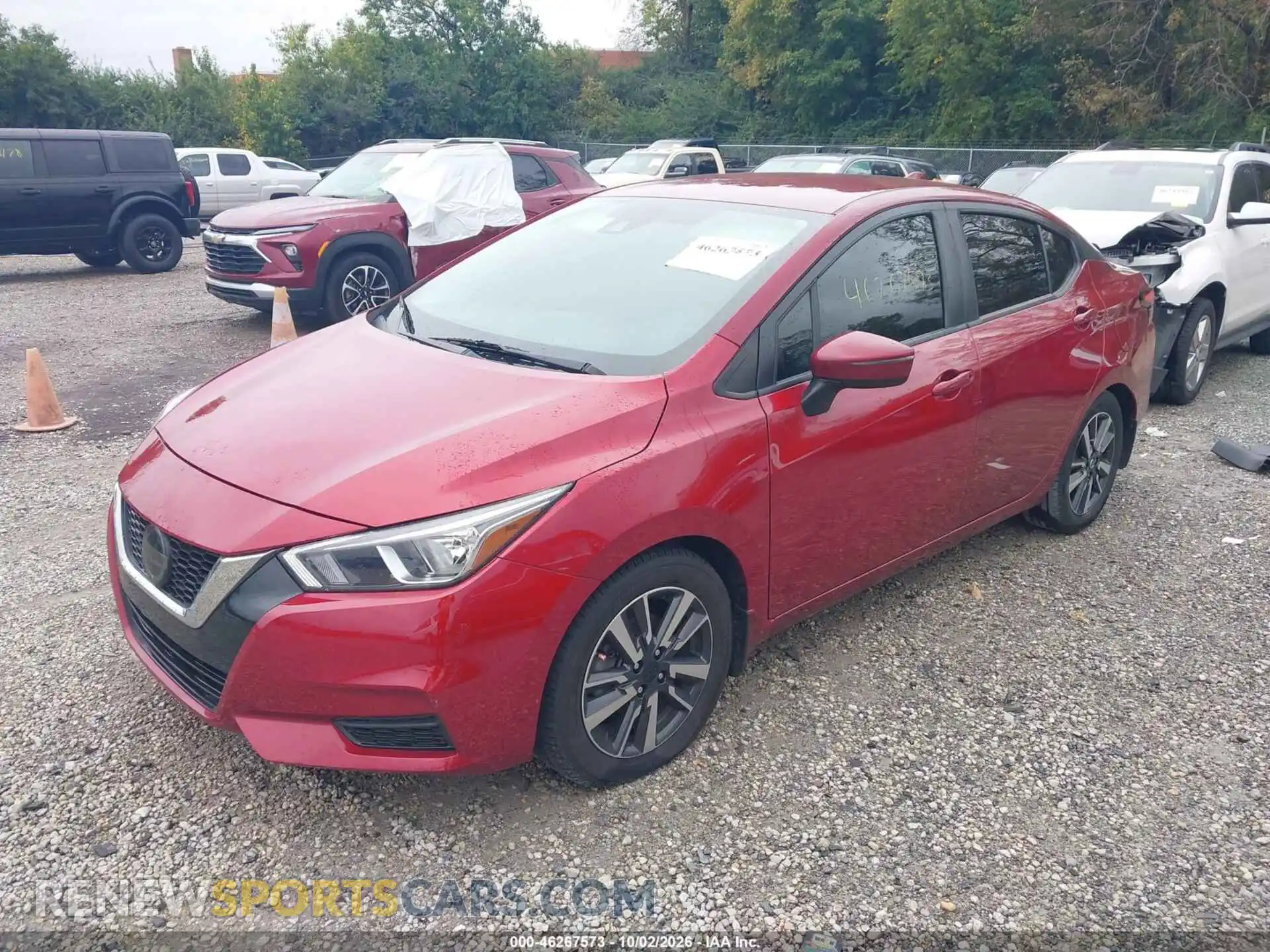 2 Photograph of a damaged car 3N1CN8EV9ML826780 NISSAN VERSA 2021